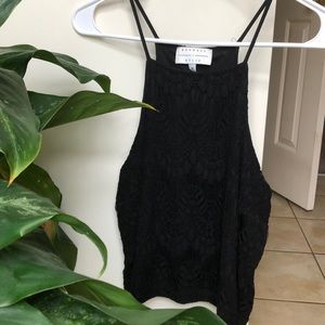 Lace Kendall and Kylie black tank top